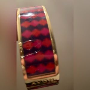 Pink Avon open band bracelet
